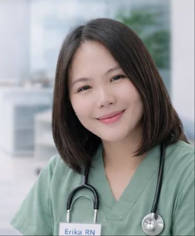Erika Anico, RN, in Evercare’s published portrait